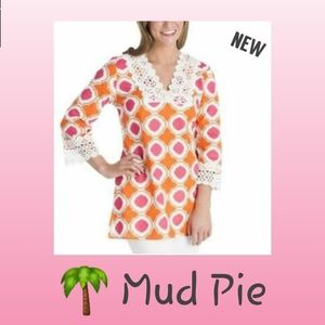 Mud Pie | NEW Bliss Honeycomb Tunic